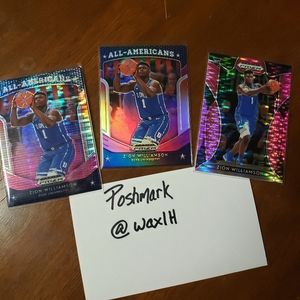 Zion Williamson Rookie Card Lot